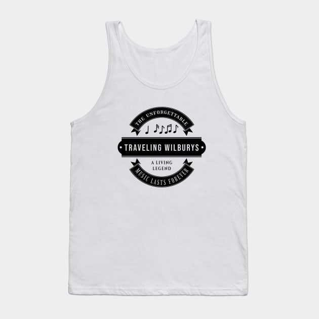 Traveling Wilburys Music D17 Tank Top by Onlymusicians